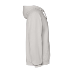 Unisex-Hoodie mit Kapuze, gewaschenes Finish 250 g/m² Roly Kenia farbe grau zweite Seitenansicht