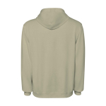 Unisex-Hoodie mit Kapuze, gewaschenes Finish 250 g/m² Roly Kenia farbe khaki zweite Rückansicht