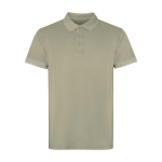 Unisex-Polo kurzarm mit gewaschenem Finish 200 g/m² Roly Cobain farbe khaki