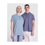 Unisex-Polo kurzarm mit gewaschenem Finish 200 g/m² Roly Cobain farbe dunkelgrün Lifestyle-Bild 2