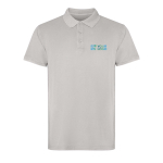 Unisex-Polo kurzarm mit gewaschenem Finish 200 g/m² Roly Cobain Ansicht mit Druckbereich