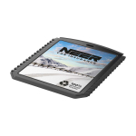 Eiskratzer rechteckig aus recyceltem Kunststoff farbe schwarz