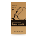 Lanyard aus Kunststoff und Nylon mit Ladefunktion für das Handy