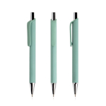 Ergonomischer Kugelschreiber mit dreieckigem Körper farbe mintgrün