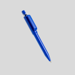 Kugelschreiber aus recyceltem ABS mit Druckmechanik, blaue Tinte