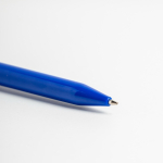 Kugelschreiber aus recyceltem ABS mit Druckmechanik, blaue Tinte