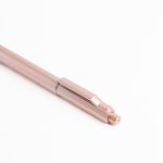 Umweltfreundlicher Kugelschreiber mit Clip und Rillenprägung