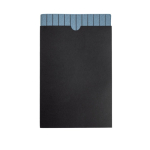 A5 Notizbuch aus strukturiertem PU mit personalisierbarem Patch