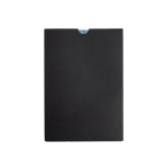 A5 Notizbuch aus strukturiertem PU mit personalisierbarem Patch