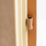 Umweltfreundliches A5 Notizbuch mit seitlicher Stifthalterung