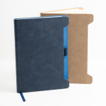 Umweltfreundliches A5 Notizbuch mit seitlicher Stifthalterung