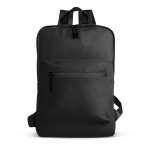 PU-Leder-Rucksack mit schlankem Design und elegantem Finish, 15,6” farbe schwarz