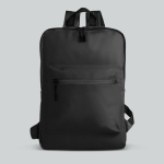 PU-Leder-Rucksack mit schlankem Design und elegantem Finish, 15,6” farbe schwarz