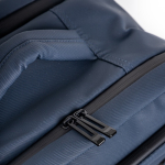 Erweiterbarer Rucksack mit Reißverschlüssen und Trolley-Gurt, 15,6”