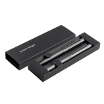 Set aus Kugelschreiber und Roller aus Aluminium mit Hexagon Design