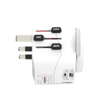 Universal-Reiseadapter von Skross, 30-W-USB-Ladefunktion