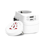 Universal-Reiseadapter von Skross, 30-W-USB-Ladefunktion