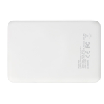 Reise-Powerbank 5.000 mAh farbe weiß dritte Ansicht