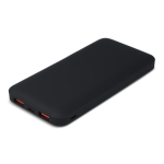 Reise-Powerbank 10.000 mAh farbe schwarz
