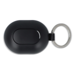 Mini-In-Ear-Kopfhörer im Schlüsselanhänger-Etui farbe schwarz dritte Ansicht