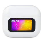 Kopfhörer mit Geräuschunterdrückung im Touch-Etui farbe weiß zweite Ansicht