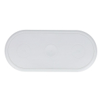 3-in-1 Schnelllade-Wireless-Charger 15 W farbe weiß fünfte Ansicht