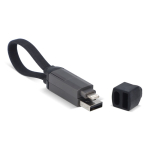 Multifunktions-Ladekabel tragbar farbe schwarz dritte Ansicht