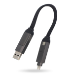 Multifunktions-Ladekabel tragbar farbe schwarz fünfte Ansicht