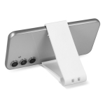 Faltbarer Handyhalter zum Personalisieren farbe weiß vierte Ansicht