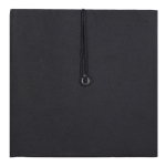 Schwarze Abschlussmütze personalisierbar farbe schwarz fünfte Ansicht