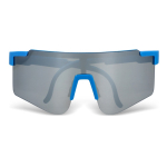 Sportbrille bunt mit verspiegelten Gläsern zweite Ansicht