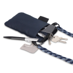 Kompakte Umhängetasche für tägliche Essentials farbe dunkelblau vierte Ansicht