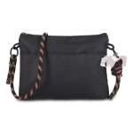 Rechteckige Umhängetasche für Essentials farbe schwarz zweite Ansicht