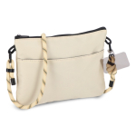 Rechteckige Umhängetasche für Essentials farbe beige