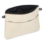 Rechteckige Umhängetasche für Essentials farbe beige vierte Ansicht