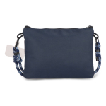 Rechteckige Umhängetasche für Essentials farbe dunkelblau dritte Ansicht