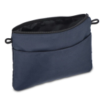 Rechteckige Umhängetasche für Essentials farbe dunkelblau vierte Ansicht