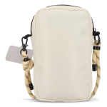 Flaschen-Umhängetasche für 500-ml-Flasche farbe beige dritte Ansicht