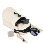 Flaschen-Umhängetasche für 500-ml-Flasche farbe beige siebte Ansicht