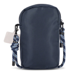 Flaschen-Umhängetasche für 500-ml-Flasche farbe dunkelblau dritte Ansicht