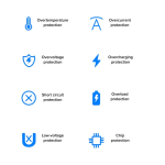 Reiseadapter kompakt für 150+ Länder farbe schwarz