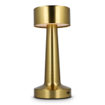 Tischlampe mit 3 Lichtmodi und Touch-Sensor an der Oberseite farbe gold zweite Ansicht