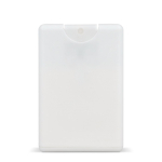 Sonnenspray SPF30: schlankes, rechteckiges Design zum Personalisieren farbe weiß