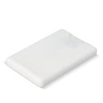 Sonnenspray SPF30: schlankes, rechteckiges Design zum Personalisieren farbe weiß dritte Ansicht