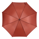 Bunter Regenschirm mit Holzrundgriff Ø103 cm farbe bordeaux dritte Ansicht