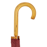 Bunter Regenschirm mit Holzrundgriff Ø103 cm farbe bordeaux fünfte Ansicht