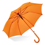 Bunter Regenschirm mit Holzrundgriff Ø103 cm farbe orange zweite Ansicht