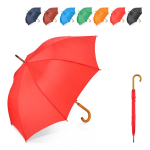 Bunter Regenschirm mit Holzrundgriff Ø103 cm