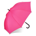 Regenschirm in vielen Farben mit schwarzem Rundgriff Ø105 cm farbe rosa