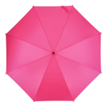 Regenschirm in vielen Farben mit schwarzem Rundgriff Ø105 cm farbe rosa dritte Ansicht
